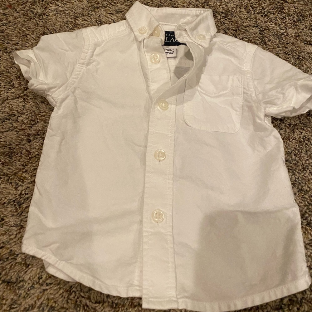 Short sleeved button up shirt